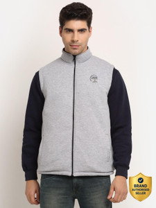 CANTABIL Sleeveless Solid Men Jacket