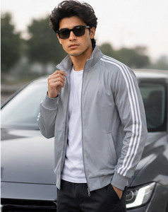 BS Enterprises Men Solid Sports Jacket - Image 1