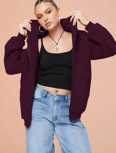 Kintu Parantu Full Sleeve Solid Women Jacket