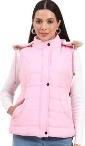 ARDLOR Sleeveless Solid Women Jacket