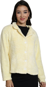 Jakanary Full Sleeve Self Design Women Jacket