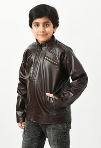QB CLUB Full Sleeve Solid Boys Jacket