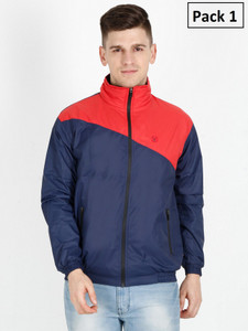 VROJASS Full Sleeve Colorblock Men Jacket