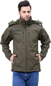 SURVIVOR GEAR Full Sleeve Solid Men Jacket