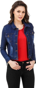 Maoxin Full Sleeve Washed Women Denim Jacket