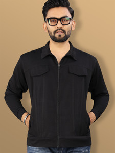 VeBNoR Full Sleeve Solid Men Jacket