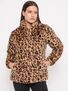 DUKE Full Sleeve Animal Print Women Jacket