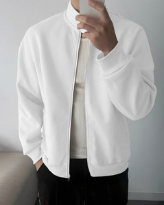 AUSK Full Sleeve Solid Men Jacket