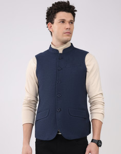 MONTE CARLO Sleeveless Solid Men Jacket