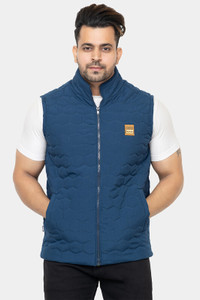 STYLOPLEX Sleeveless Solid Men Jacket