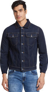 KILLER Full Sleeve Solid Men Denim Jacket