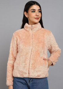 Alan Jones Full Sleeve Self Design Women Jacket
