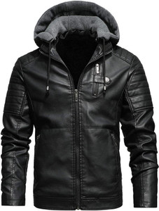 Blaq Ash Full Sleeve Solid Men Jacket
