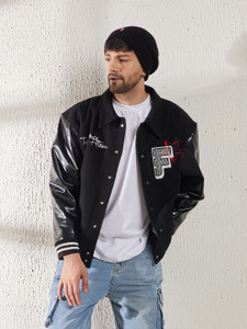 FUGAZEE Full Sleeve Embroidered Men Jacket
