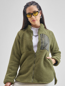 Tokyo Talkies Full Sleeve Colorblock Women Jacket