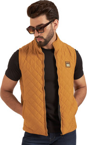 ARDLOR Sleeveless Solid Men Jacket