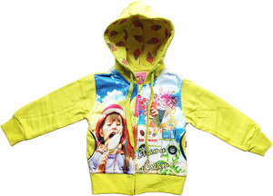 Honey Girls Full Sleeve Graphic Print Baby Boys & Baby Girls Jacket