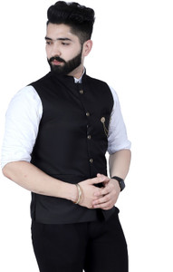 NTC STORE Sleeveless Solid Men Jacket