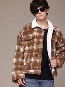 Roadster Full Sleeve Checkered Men Jacket - Image 6