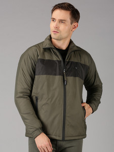 VROJASS Full Sleeve Colorblock Men Jacket