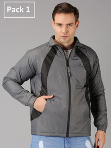 VROJASS Full Sleeve Colorblock Men Jacket