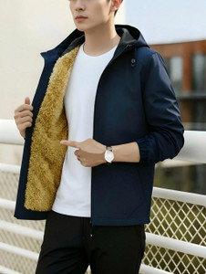 LITTLE COST Full Sleeve Solid Men Jacket