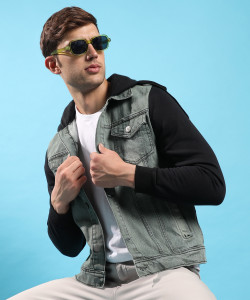 CAMPUS SUTRA Full Sleeve Solid Men Jacket