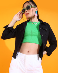 MONTREZ Full Sleeve Solid Women Jacket