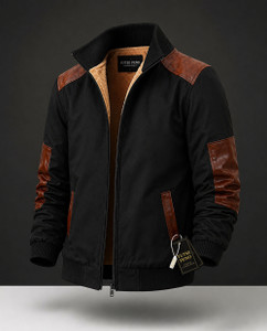 FUTSE PENO Men Full Sleeve Colorblock Jacket - Image 5