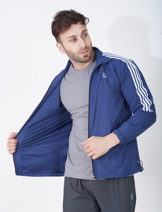 GOTO Full Sleeve Striped Men Jacket