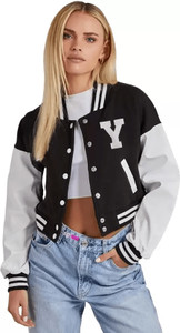 Jitisha Creative Full Sleeve Solid Women Jacket
