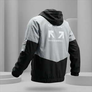 ZYRONA Full Sleeve Colorblock Men Jacket