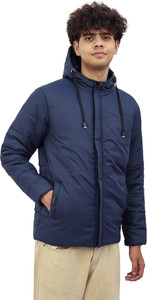 SAQAFY Full Sleeve Solid Men Jacket