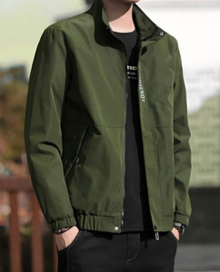 gerk Full Sleeve Solid Men Jacket