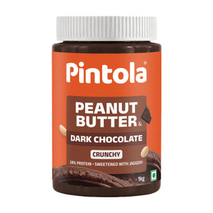 Pintola Dark Chocolate Peanut Butter (Crunchy) 510g - Image 1