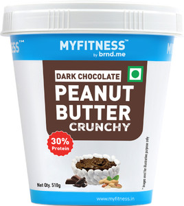 MYFITNESS High Protein Dark Chocolate Peanut Butter (Crunchy)