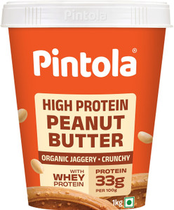Pintola High Protein Peanut Butter (Organic Jaggery) (Crunchy) 510g - Image 6