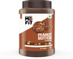 MUSCLEBLAZE Chocolate Peanut Butter, Crunchy, High Protein, No Trans Fat, Energy Booster