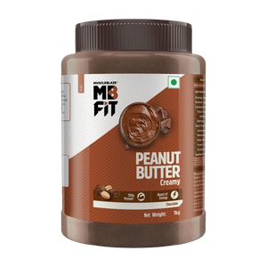 MUSCLEBLAZE Chocolate Peanut Butter (Choco Silk Pack), Creamy, High Protein, Energy Booster (1 kg) - Image 1
