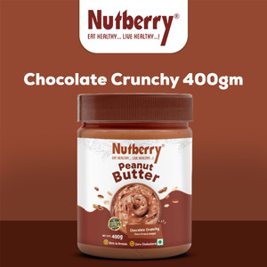 Nutberry Peanut Butter Chocolate Crunchy 400gm