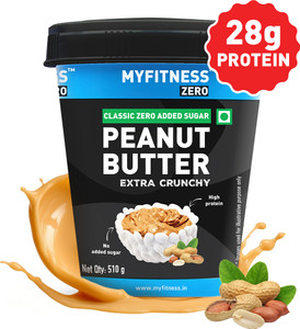 MYFITNESS PEANUT BUTTER Zero Peanut Butter Crunchy 510g