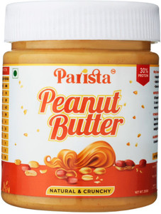 Parista Natural Peanut Butter Crunchy|High Protein|High Fiber|No Cholestrol