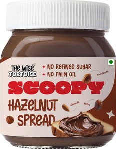 The Wise Tortoise SCOOPY Chocolate Spread | No Refined Sugar, No Palm Oil | Hazelnut Almond Dates