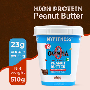 MYFITNESS High Protein Dark Chocolate Peanut Butter (Crispy)
