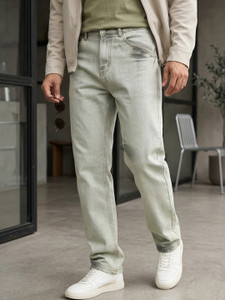 Urbano Grey Straight Fit Men Jeans - Image 6