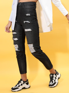 Tokyo Talkies Regular Women Dark Grey Jeans