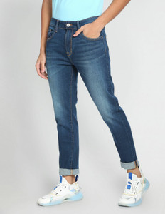 FLYING MACHINE Regular Men Blue Jeans