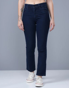 Ryax Flared Women Dark Blue Jeans