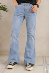PODGE Boot-Leg Men Light Blue Jeans - Image 5
