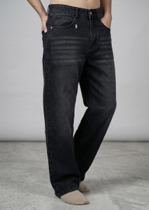 EATHIC Straight Fit Black Jeans - Image 6